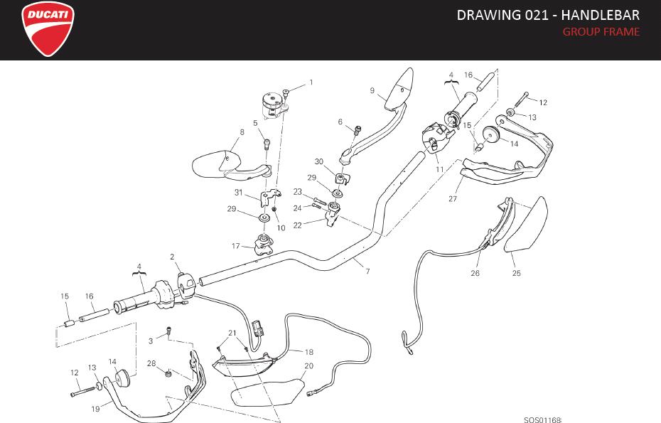 13DRAWING 021 - HANDLEBAR; GROUP FRAMEhttps://images.simplepart.com/images/parts/ducati/fullsize/SPC_-_MULTISTRADA_V2_-_EN_-_MY22104.jpg