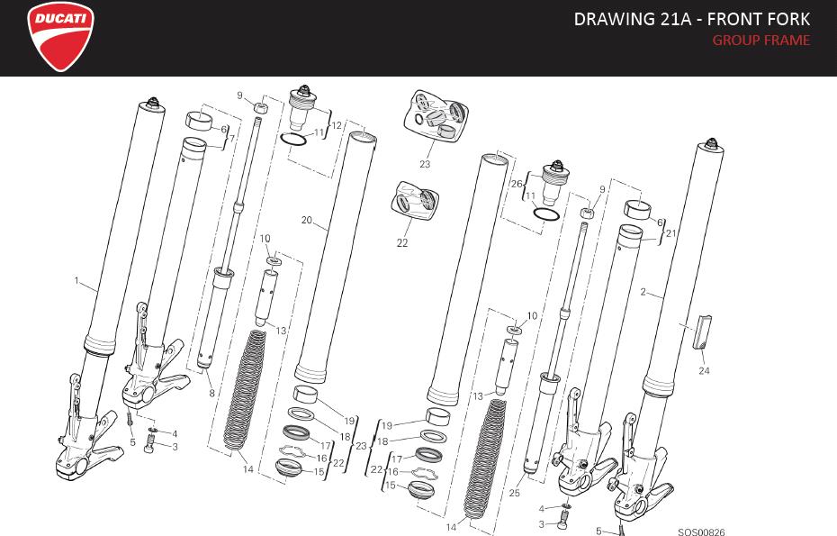 19DRAWING 21A - FRONT FORK; GROUP FRAMEhttps://images.simplepart.com/images/parts/ducati/fullsize/SPC_-_MULTISTRADA_V2_-_EN_-_MY22142.jpg