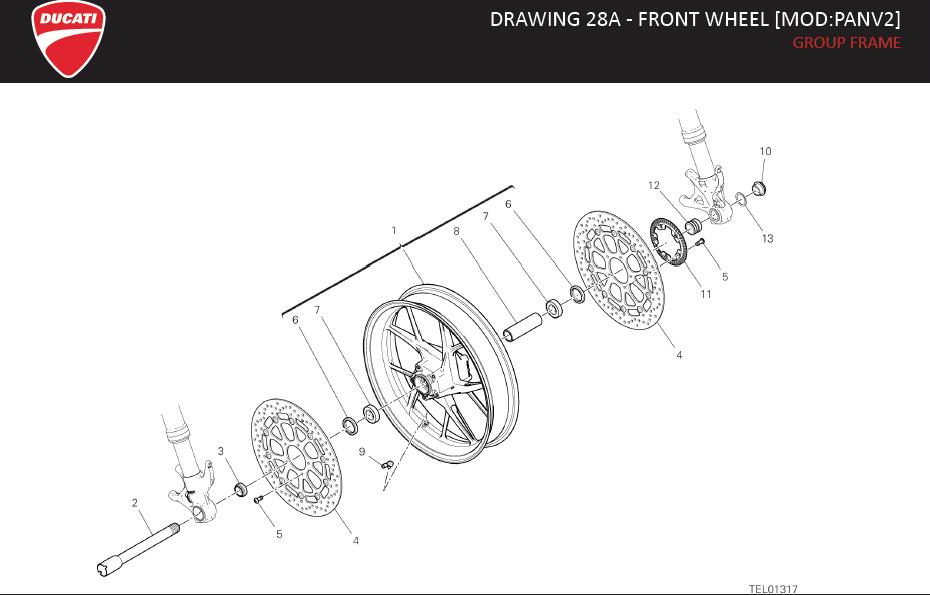 1DRAWING 28A - FRONT WHEEL [MOD:PANV2]; GROUP FRAMEhttps://images.simplepart.com/images/parts/ducati/fullsize/SPC_-_PANIGALE_V2_-_EN_-_MY20158.jpg