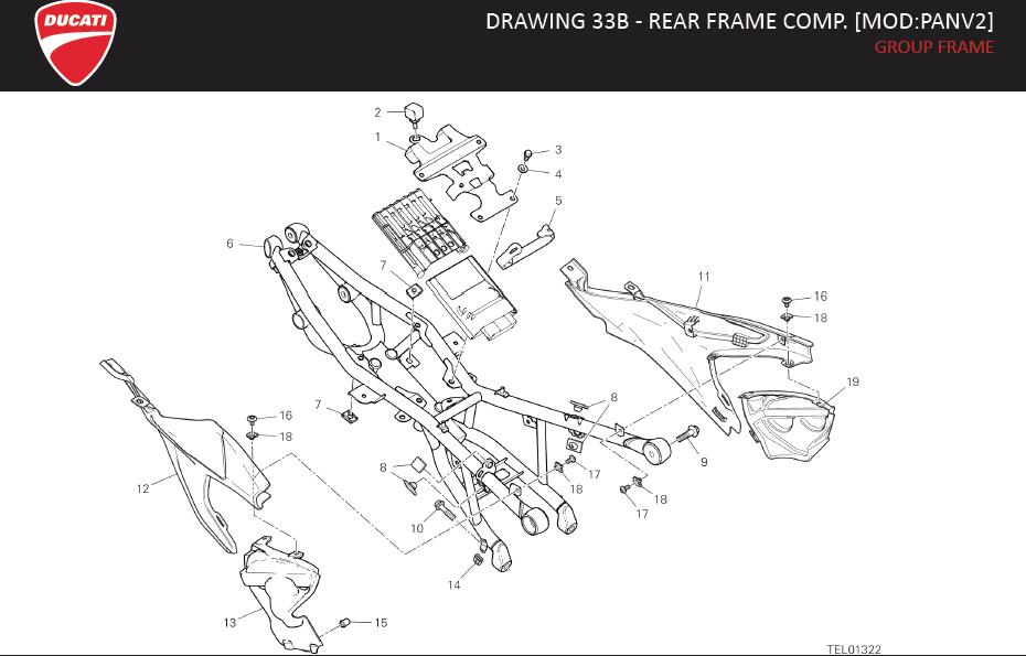 12DRAWING 33B - REAR FRAME COMP. [MOD:PANV2]; GROUP FRAMEhttps://images.simplepart.com/images/parts/ducati/fullsize/SPC_-_PANIGALE_V2_-_EN_-_MY20176.jpg