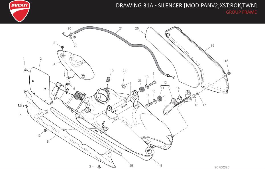 2DRAWING 31A - SILENCER [MOD:PANV2;XST:ROK,TWN]; GROUP FRAMEhttps://images.simplepart.com/images/parts/ducati/fullsize/SPC_-_PANIGALE_V2_-_EN_-_MY21172.jpg