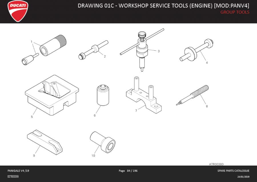 9DRAWING 01C - WORKSHOP SERVICE TOOLS (ENGINE) [MOD:PANV4]; GROUP TOOLShttps://images.simplepart.com/images/parts/ducati/fullsize/SPC_-_PANIGALE_V4_-_EN_-_MY19084.jpg