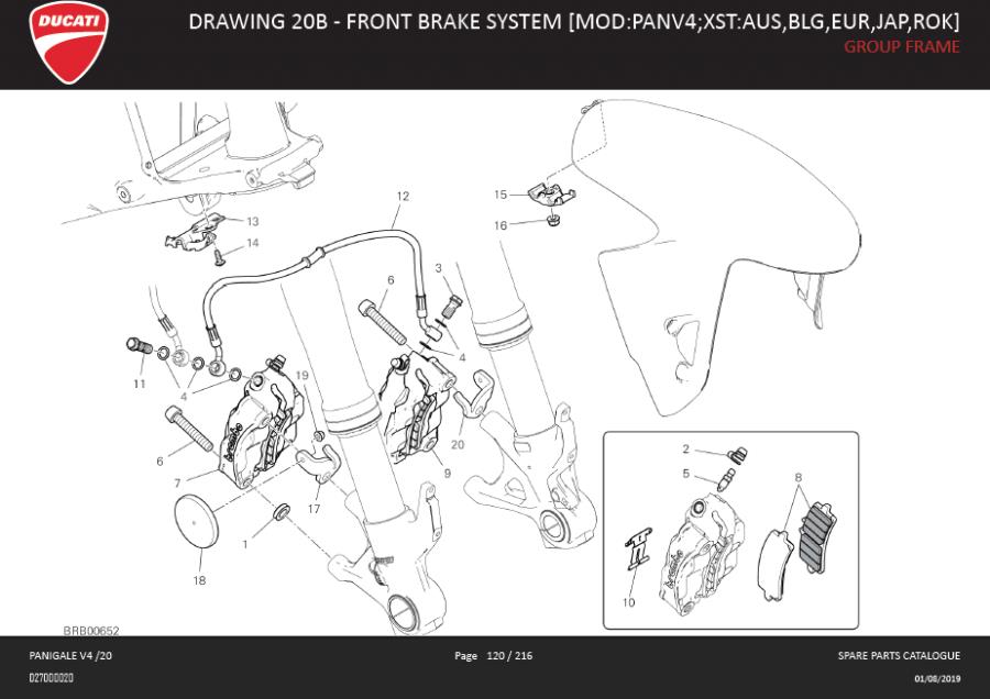 13DRAWING 20B - FRONT BRAKE SYSTEM [MOD:PANV4;XST:AUS,BLG,EUR,JAP,ROK]; GROUP FRAMEhttps://images.simplepart.com/images/parts/ducati/fullsize/SPC_-_PANIGALE_V4_-_EN_-_MY20120.jpg