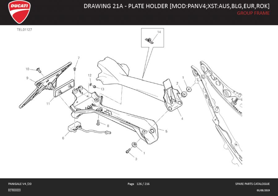 5DRAWING 21A - PLATE HOLDER [MOD:PANV4;XST:AUS,BLG,EUR,ROK]; GROUP FRAMEhttps://images.simplepart.com/images/parts/ducati/fullsize/SPC_-_PANIGALE_V4_-_EN_-_MY20126.jpg