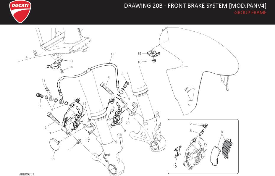 13DRAWING 20B - FRONT BRAKE SYSTEM [MOD:PANV4]; GROUP FRAMEhttps://images.simplepart.com/images/parts/ducati/fullsize/SPC_-_PANIGALE_V4_-_EN_-_MY21116.jpg