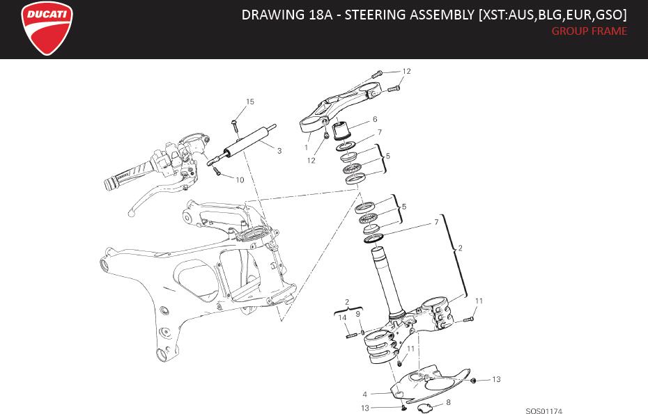 1DRAWING 18A - STEERING ASSEMBLY [XST:AUS,BLG,EUR,GSO]; GROUP FRAMEhttps://images.simplepart.com/images/parts/ducati/fullsize/SPC_-_PANIGALE_V4_-_EN_-_MY22114.jpg