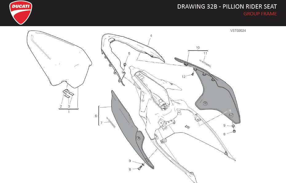 10DRAWING 32B - PILLION RIDER SEAT; GROUP FRAMEhttps://images.simplepart.com/images/parts/ducati/fullsize/SPC_-_PANIGALE_V4_-_EN_-_MY22172.jpg