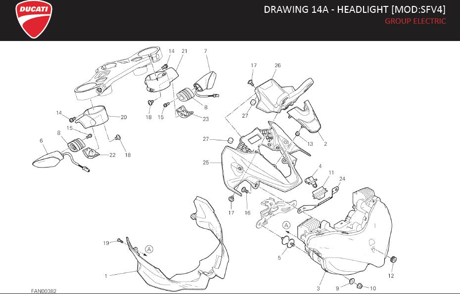 25DRAWING 14A - HEADLIGHT [MOD:SFV4]; GROUP ELECTRIChttps://images.simplepart.com/images/parts/ducati/fullsize/SPC_-_STREETFIGHTER_-_EN_-_MY21030.jpg