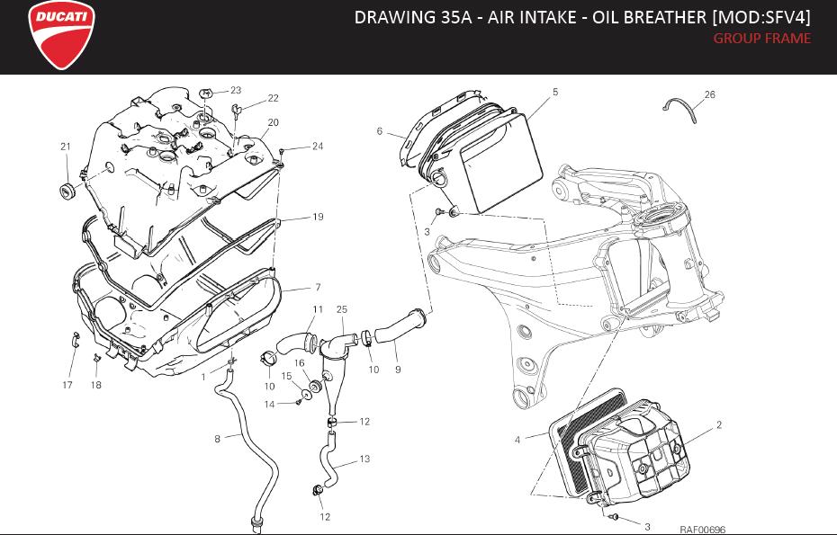 11DRAWING 35A - AIR INTAKE - OIL BREATHER [MOD:SFV4]; GROUP FRAMEhttps://images.simplepart.com/images/parts/ducati/fullsize/SPC_-_STREETFIGHTER_-_EN_-_MY21172.jpg