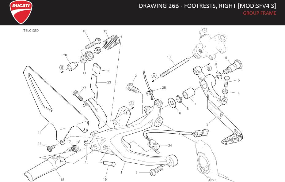 3DRAWING 26B - FOOTRESTS, RIGHT [MOD:SFV4 S]; GROUP FRAMEhttps://images.simplepart.com/images/parts/ducati/fullsize/SPC_-_STREETFIGHTER_S_-_EN_-_MY21146.jpg