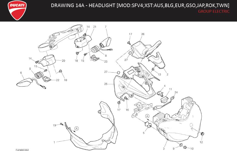 25DRAWING 14A - HEADLIGHT [MOD:SFV4;XST:AUS,BLG,EUR,GSO,JAP,ROK,TWN]; GROUP ELECTRIChttps://images.simplepart.com/images/parts/ducati/fullsize/SPC_-_STREETFIGHTER_V4_-_EN_-_MY22030.jpg