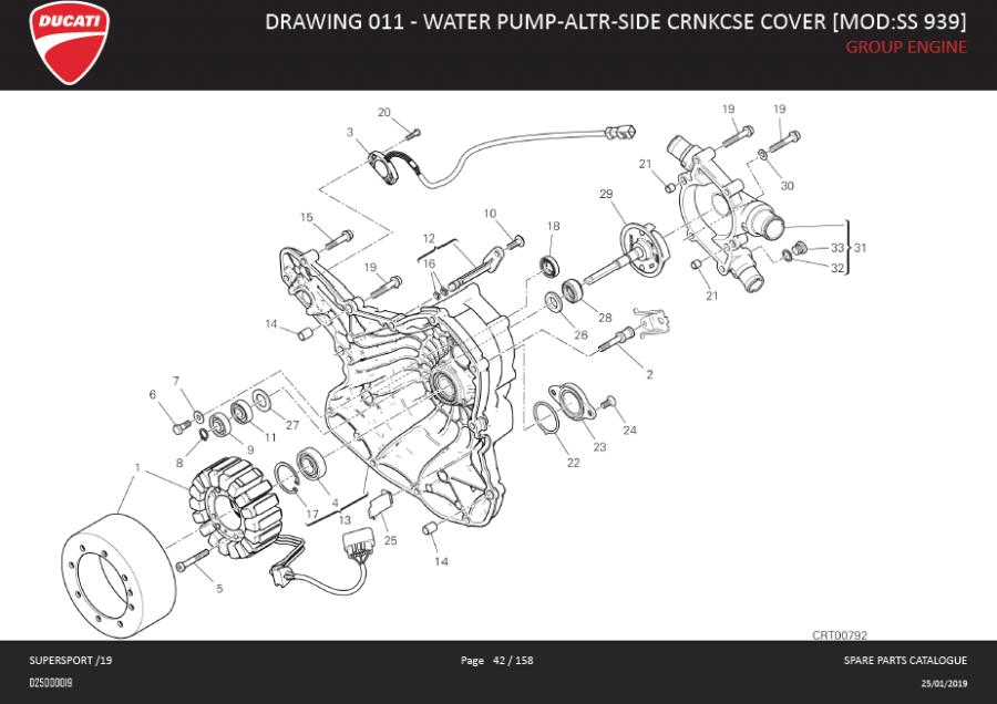 31DRAWING 011 - WATER PUMP-ALTR-SIDE CRNKCSE COVER [MOD:SS 939]; GROUP ENGINEhttps://images.simplepart.com/images/parts/ducati/fullsize/SPC_-_SUPERSPORT_-_EN_-_MY19042.jpg