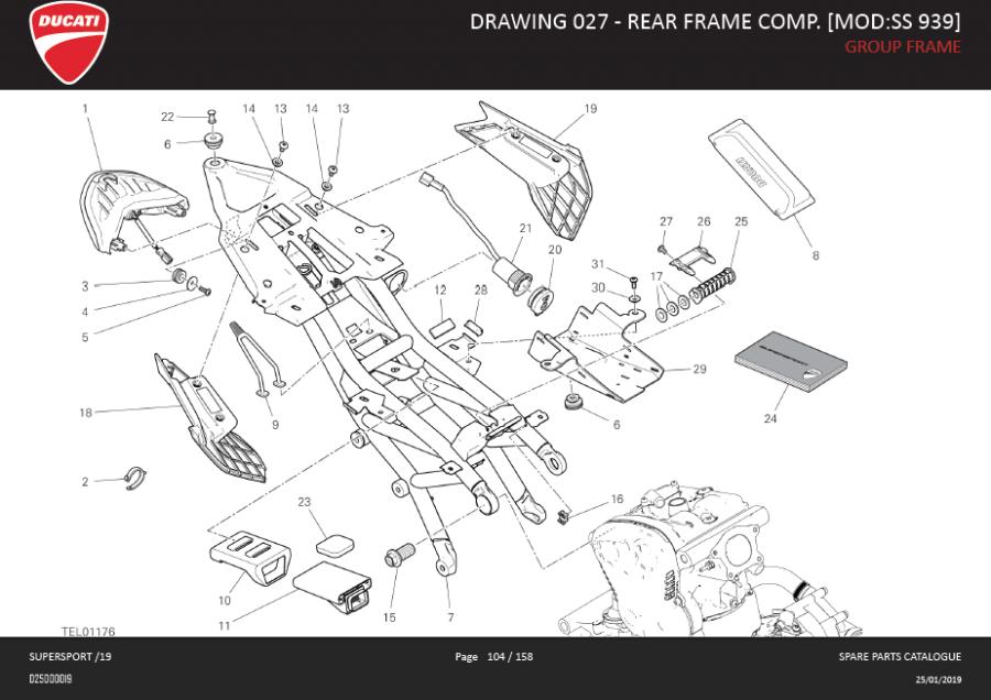 19DRAWING 027 - REAR FRAME COMP. [MOD:SS 939]; GROUP FRAMEhttps://images.simplepart.com/images/parts/ducati/fullsize/SPC_-_SUPERSPORT_-_EN_-_MY19104.jpg