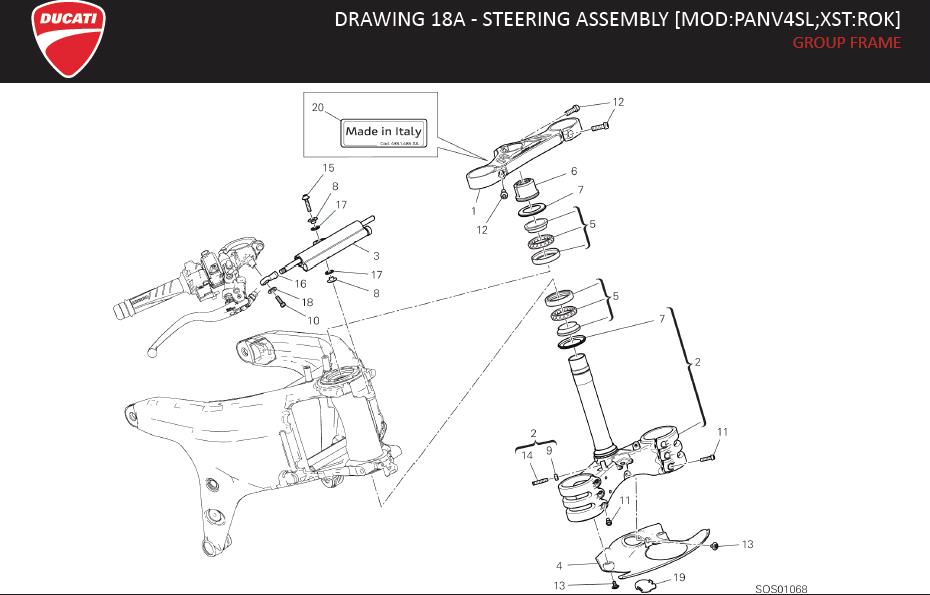 2DRAWING 18A - STEERING ASSEMBLY [MOD:PANV4SL;XST:ROK]; GROUP FRAMEhttps://images.simplepart.com/images/parts/ducati/fullsize/SPC_SUPERLEGGERA_V4_EN_MY20112.jpg