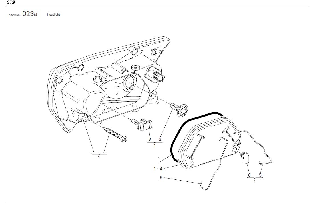 Full size assembly image of Headlight (1/1)