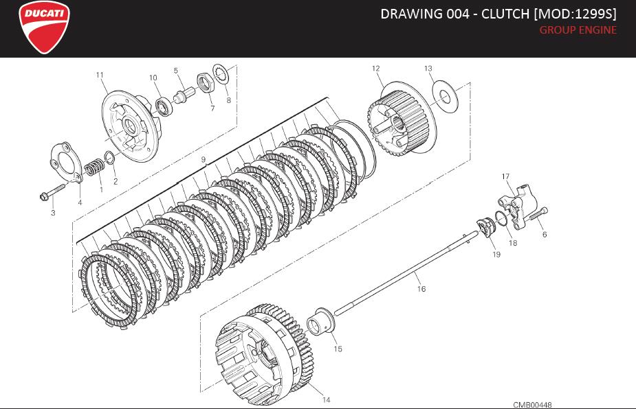 19DRAWING 004 - CLUTCH [MOD:1299S]; GROUP ENGINEhttps://images.simplepart.com/images/parts/ducati/fullsize/SUPERBIKE1299S_EN_US_MY17020.jpg