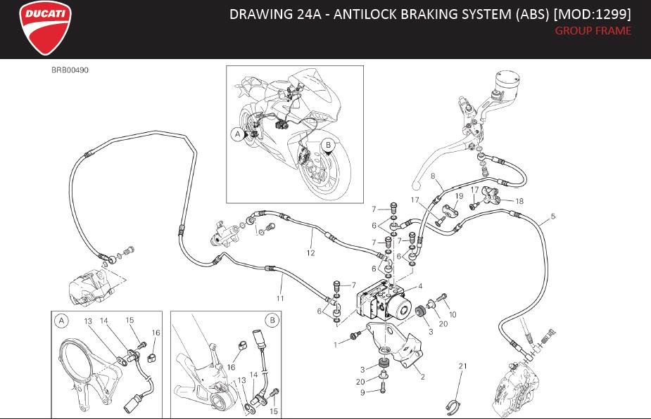 11DRAWING 24A - ANTILOCK BRAKING SYSTEM (ABS) [MOD:1299]; GROUP FRAMEhttps://images.simplepart.com/images/parts/ducati/fullsize/SUPERBIKE1299_EN_US_MY17136.jpg