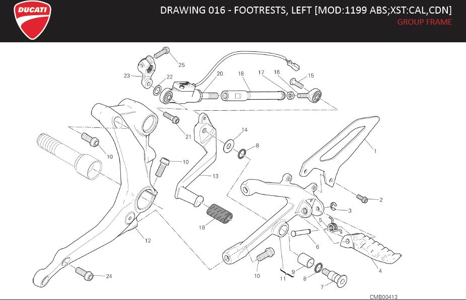 11DRAWING 016 - FOOTRESTS, LEFT [MOD:1199 ABS;XST:CAL,CDN]; GROUP FRAMEhttps://images.simplepart.com/images/parts/ducati/fullsize/SUPERBIKE_1199ABS_USA_EN_MY14078.jpg