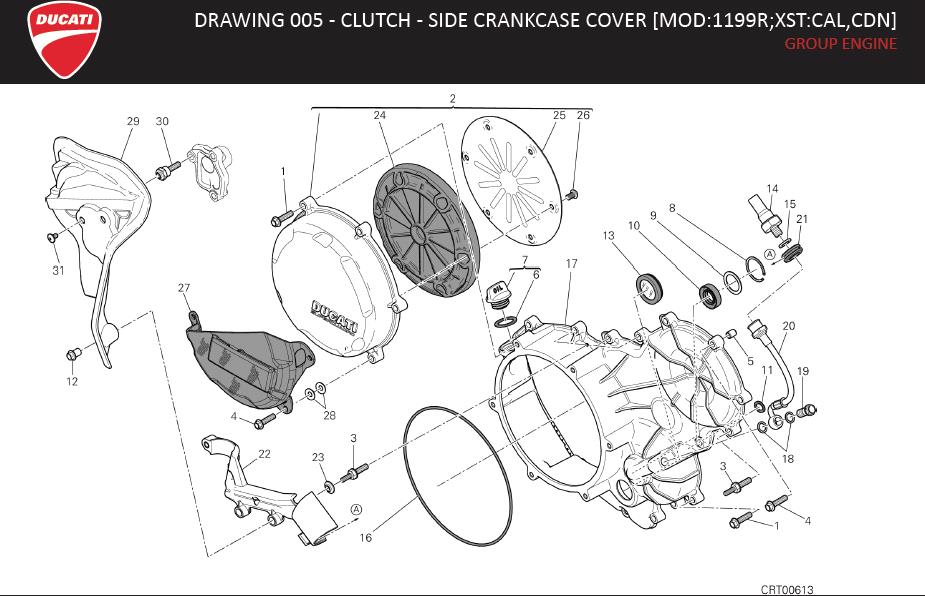 30DRAWING 005 - CLUTCH - SIDE CRANKCASE COVER [MOD:1199R;XST:CAL,CDN]; GROUP ENGINEhttps://images.simplepart.com/images/parts/ducati/fullsize/SUPERBIKE_1199R_PANIGALE_USA_EN_MY14022.jpg