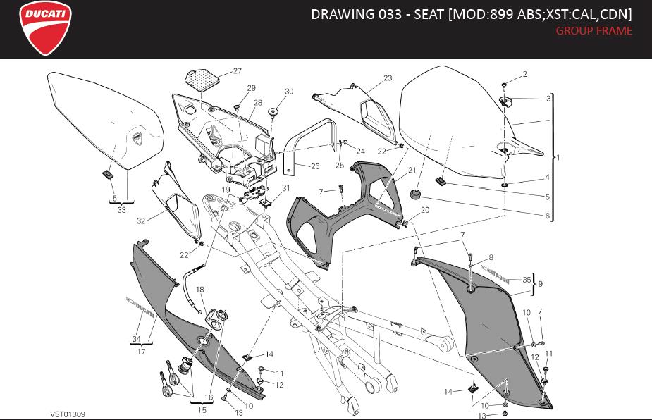 1DRAWING 033 - SEAT [MOD:899 ABS;XST:CAL,CDN]; GROUP FRAMEhttps://images.simplepart.com/images/parts/ducati/fullsize/SUPERBIKE_899_USA_EN_MY14110.jpg