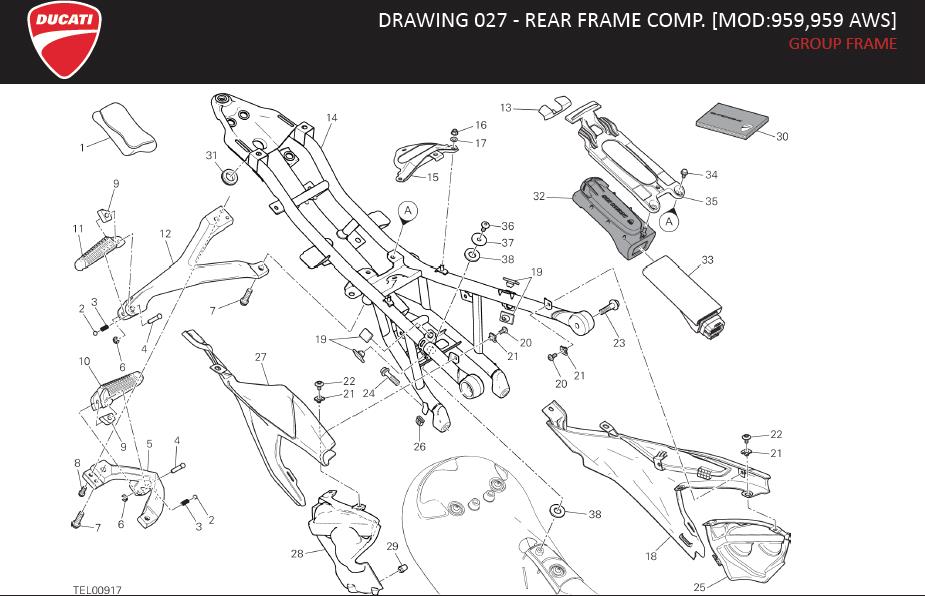 11DRAWING 027 - REAR FRAME COMP. [MOD:959,959 AWS]; GROUP FRAMEhttps://images.simplepart.com/images/parts/ducati/fullsize/SUPERBIKE_959_MY16_USA_EN106.jpg