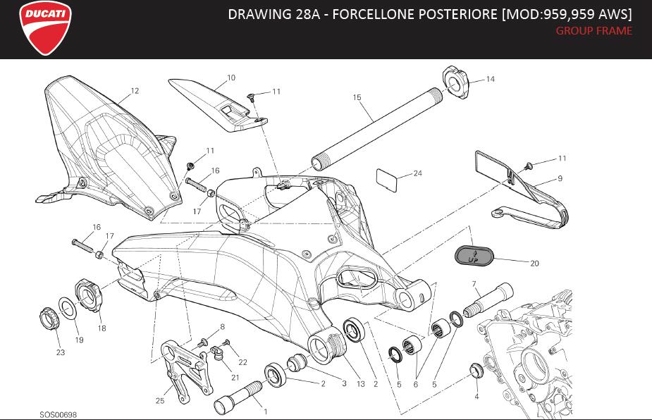 7DRAWING 28A - FORCELLONE POSTERIORE [MOD:959,959 AWS]; GROUP FRAMEhttps://images.simplepart.com/images/parts/ducati/fullsize/SUPERBIKE_959_MY16_USA_EN138.jpg