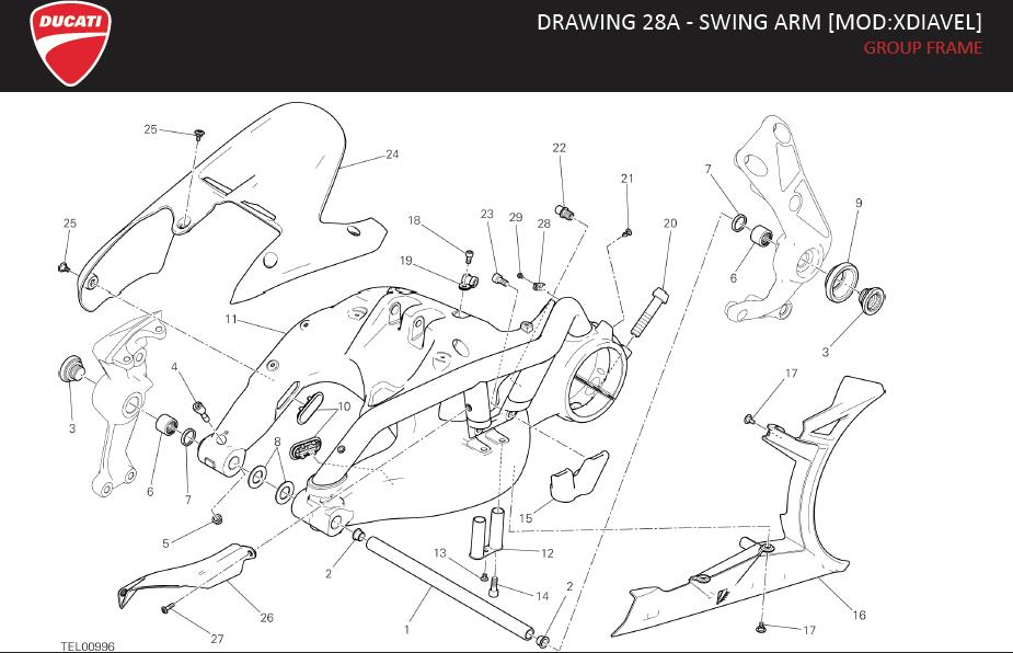 13DRAWING 28A - SWING ARM [MOD:XDIAVEL]; GROUP FRAMEhttps://images.simplepart.com/images/parts/ducati/fullsize/XDIAVEL_EN_US_MY17136.jpg