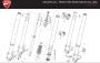 DRAWING 21A - FRONT FORK [MOD:F848;XST:CAL,CDN]; GROUP FRAME