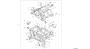 DRAWING 09A - HALF-CRANKCASES PAIR; GROUP ENGINE