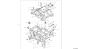 DRAWING 09A - HALF-CRANKCASES PAIR; GROUP ENGINE