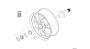 DRAWING 29A - REAR WHEEL [XCO:MV]; GROUP FRAME