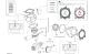 DRAWING 07C - CYLINDERS - PISTONS (ASSO WERKE); GROUP ENGINE