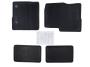 View Floor Mats - Carpeted, 1st and 2nd Row, Super Cab, Ebony Full-Sized Product Image