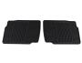 View Floor Mats - All Weather Thermoplastic Rubber , Black, 4 Piece Set Full-Sized Product Image