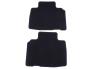 View Floor Mats - Carpeted, Black Full-Sized Product Image