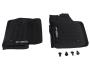 View Floor Liner - Tray Style, Black, 2-Piece Set, Front Only, For Regular Cab with Vinyl Flooring Full-Sized Product Image