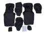 View Seat Covers - Carhartt Protective Seat Covers by Covercraft, Front Row, 40/20/40, For All Cabs, Gravel Full-Sized Product Image