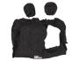 View Seat Covers, Protective Seat Covers by Covercraft - Rear Row, 60/40, w/Armrest, For SuperCrew, Charcoal Full-Sized Product Image