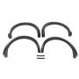 View Fender Flare by Bushwacker - Preassembled Pocket Style, Textured Black Satin Full-Sized Product Image