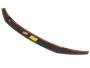 View Deflector, Aeroskin Hood Protector by Lund® - Black Textured Full-Sized Product Image