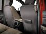 View Seat Cover, Front, Captains Chair, Charcoal Twill by Covercraft® Full-Sized Product Image