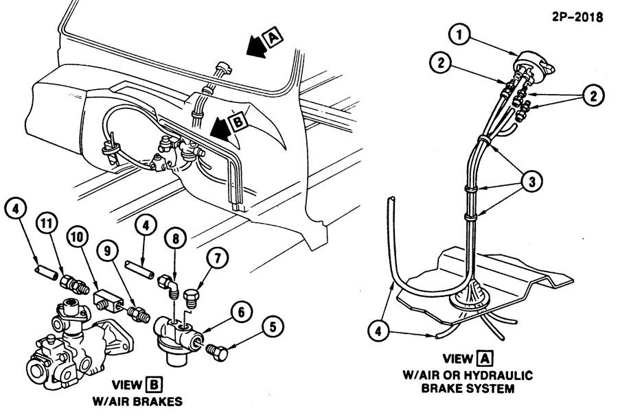 AXLE SHIFT AIR LINES/FRONT