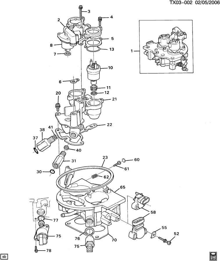 Chevy Silverado Throttle Body