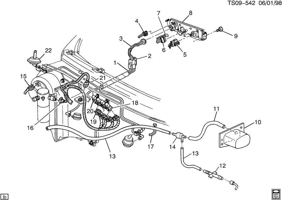 Chevrolet TRAILBLAZER A/C CONTROL SYSTEM/VACUUM & ELECTRICAL