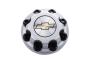 Image of Cap. Wheel. cover. Hub. A single Wheel Cover for. image for your 2005 Chevrolet Silverado 2500 HD WT Standard Cab Pickup Fleetside 6.6L Duramax V8 DIESEL M/T 4WD 