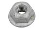 Image of Nut. A solid metal or plastic. image for your 2004 GMC Sierra 2500 HD 6.6L Duramax V8 DIESEL M/T RWD WT Crew Cab Pickup Fleetside 