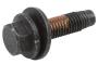 Image of Bolt. (Lower). A threaded rod with a. image for your 2002 Chevrolet Suburban 2500 LS Sport Utility 8.1L Vortec V8 A/T RWD 