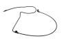 12463086 Windshield Washer Hose