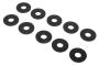 Image of Washer. Strut. Suspension. (Rear). A flat disc with a hole. image for your 2016 GMC Sierra 2500 HD 6.0L Vortec V8 FLEX A/T 4WD SLE Extended Cab Pickup Fleetside 