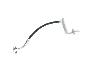 Image of Brake Hydraulic Hose (Rear) image for your 1986 Chevrolet Camaro   